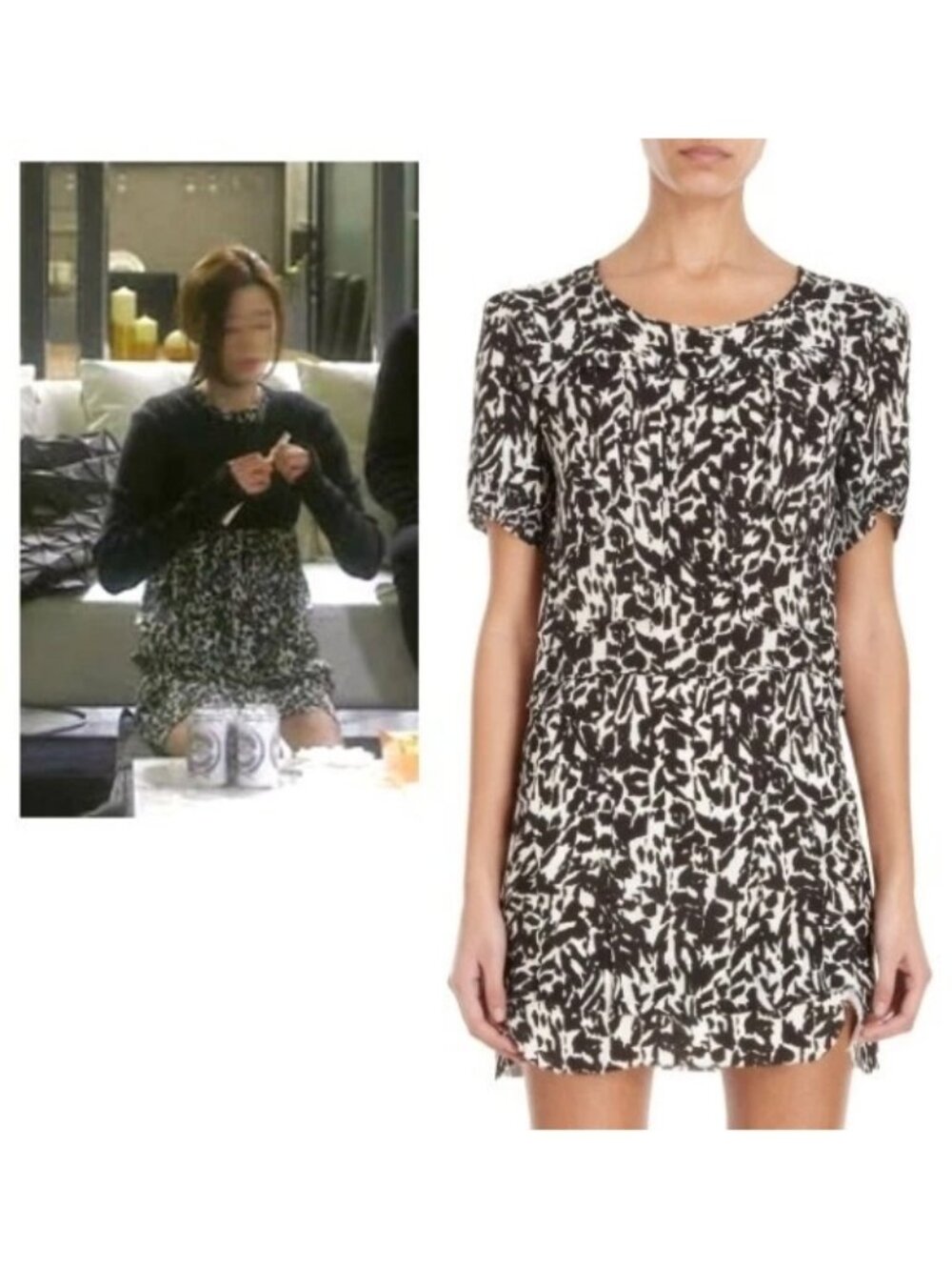 NEW Isabel Marant madlyn chiffon dress size 36